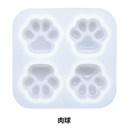 Molde de resina "Pata de pata de moho de silicio MU-01-24-1D"