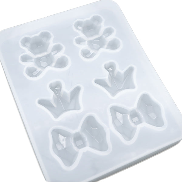 Molde de resina "Corona de oso de moho de silicio" Cinta MU-01-24-1E"