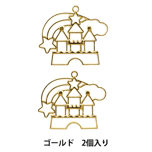 Resin parts "Resin frame Castle Gold MU-01-24-2A"