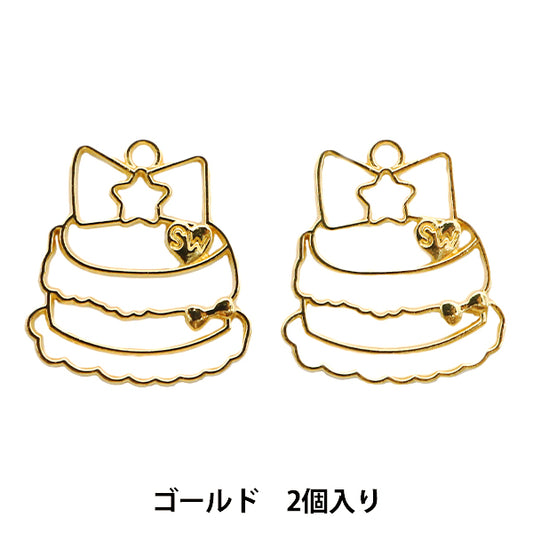 Resin parts "Resin frame cake gold MU-01-24-2B"