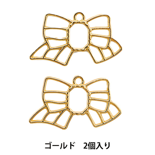 Resin parts "Resin frame Ribbon A Gold MU-01-24-2C"