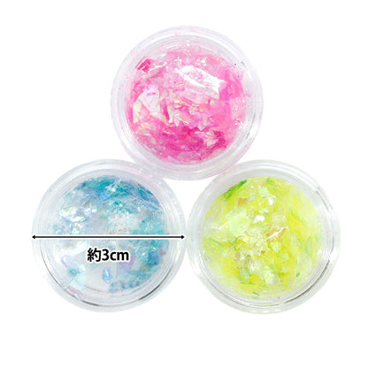 レジン材料 『Resin Lab(レジンラボ) クラッシュホログラムセット RLP-13』 KIYOHARA 清原