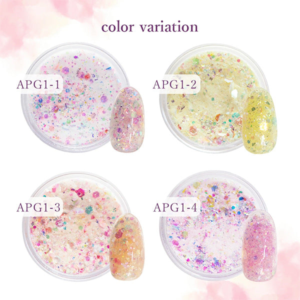 レジン材料 『アクリルパウダー グリッター シリーズ1 4番色 APG1-4