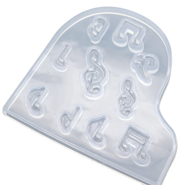 树脂模具硅胶音符10-2372"