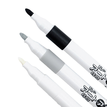 Marker Pen "My Art Time Acrylic Paint Pen 3 Color Set Monotone 10-5307"