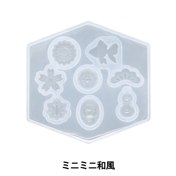 Moule de résine "Moule de silicium mini style japonais 10-2373"