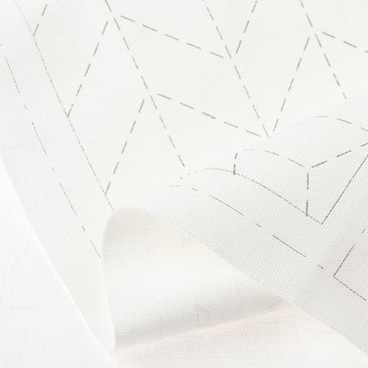 Embroidery kit "Sashiko White cross that allows you to make 4 coasters 98911" LECIEN Lecien cosmo