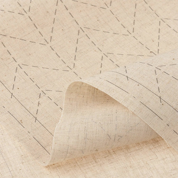 刺しゅうキット 『刺し子 綿麻マルチクロス 杉綾 キナリ 98908