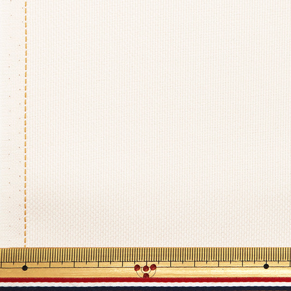 [Dalla quantità 1] Tessuto da ricamo "N.8000 cotoneOxford Avorio 8035-9" Lecien Lecien Cosmo Cosmo