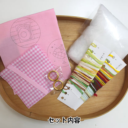 자수키트 "SUZURANDOU의 맛있을 것 같은자수키트 안녕 아침 밥자수매력 PHC-134-1 'Piece 조각