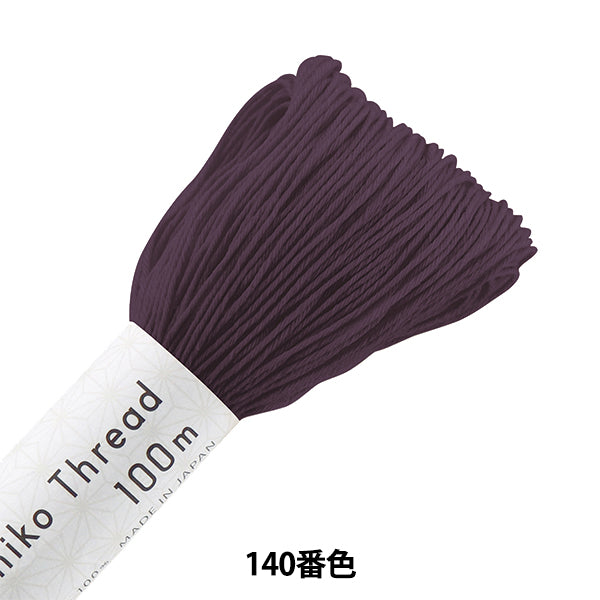 Embroidery thread "SashikoThread Sashiko Thread 100m Solid Color 140 Color Olympus