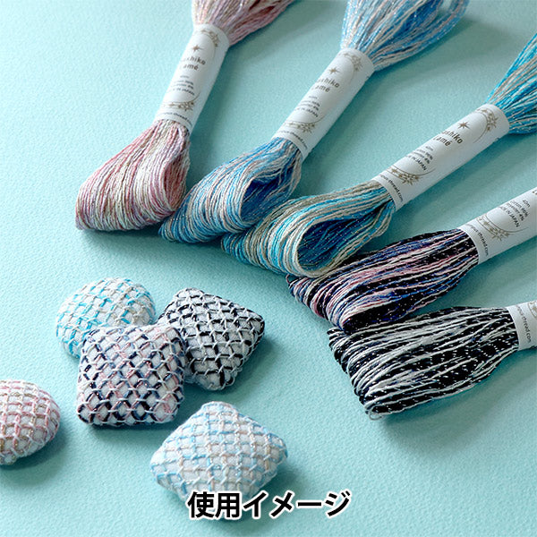 embroidery thread "Sashiko40m thread SashikoLame colorful SL71 color" Olympus