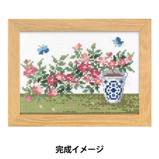 刺绣套件“12个月的BONSAI 5月野蔷薇7616” Olympus