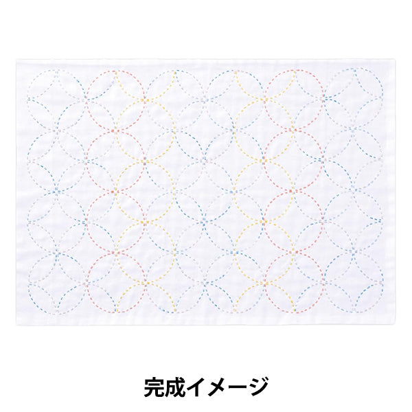 Stickset "SashikoKit Tischset Cloisonne Tsunagi SK-497“ Olympus