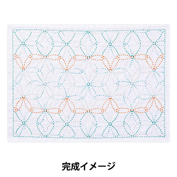 Stickset "SashikoKit Tischset Blumen-Sashimi SK-499“ Olympus