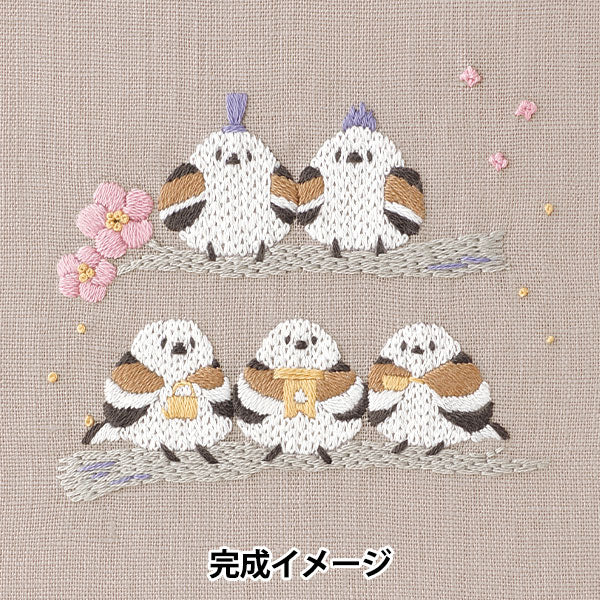 Embroidery kit "Chicchi Shima Enaga's Hinamatsuri JPT102" DMC DMC