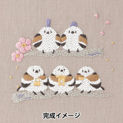 Embroidery kit "Chicchi Shima Enaga's Hinamatsuri JPT102" DMC DMC