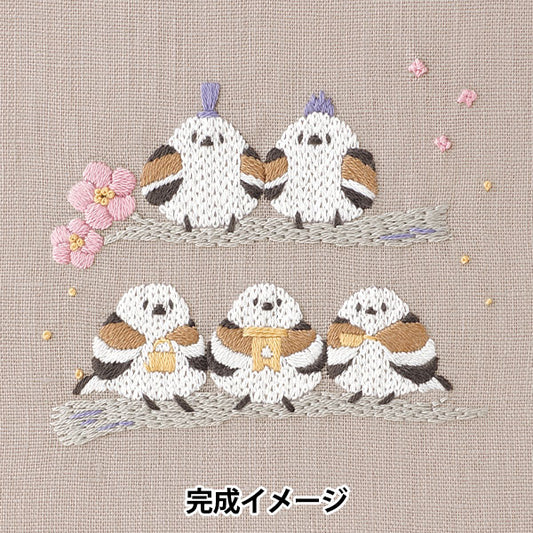 Embroidery kit "Chicchi Shima Enaga's Hinamatsuri JPT102" DMC DMC