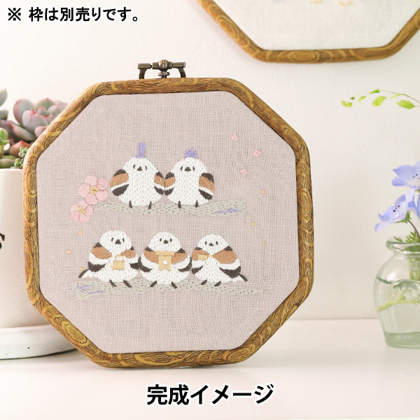Embroidery kit "Chicchi Shima Enaga's Hinamatsuri JPT102" DMC DMC