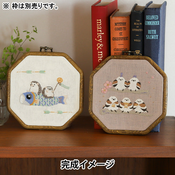 Embroidery kit "Chicchi Shima Enaga's Hinamatsuri JPT102" DMC DMC