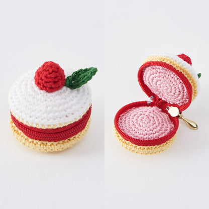 Knitting kit "A small pouch cake with embroidery yarn 502502" LECIEN Lecien cosmo