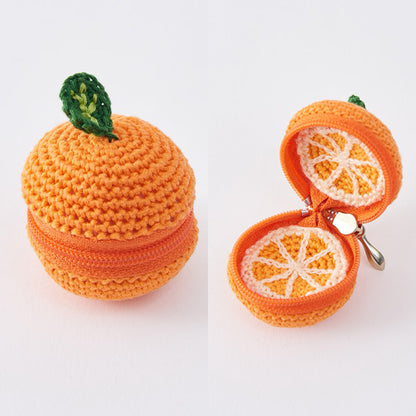 Kit de tricot "broderie"filPetite pochette avec orange 502504" Lecien Lecien cosmo