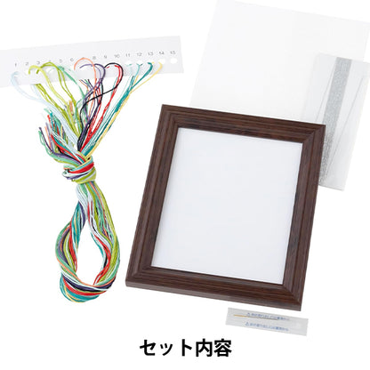 طقم التطريز "فصول الربيع في اليابان - الصيف التبريد 522403" ليسين Lecien كوزمو