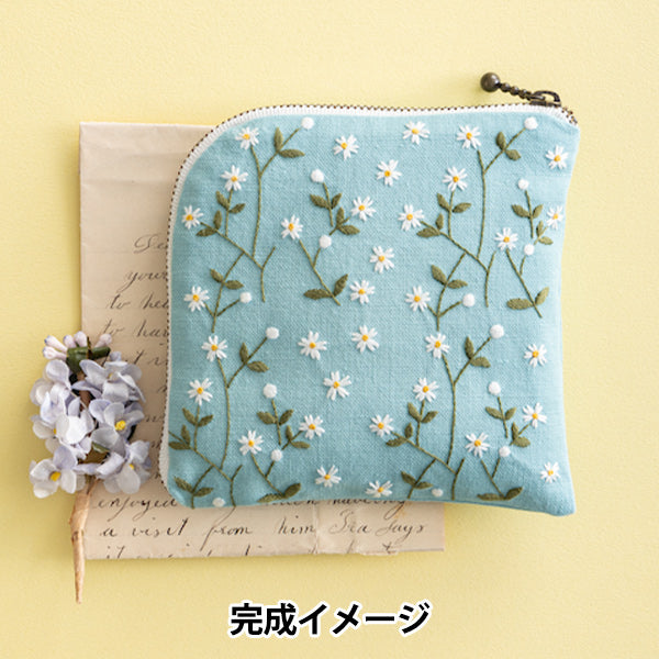 Kit de broderie "Hoshi Akari's Broidery Notebook Round Porch est Kobe 563" Sashimi de Totsuka