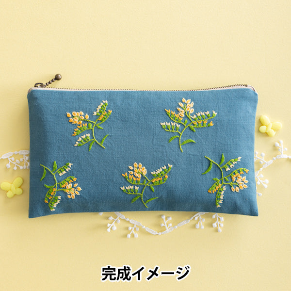 Embroidery kit "Hoshi Akari's embroidery notebook porch Koharu 566" Totsuka Sashimi