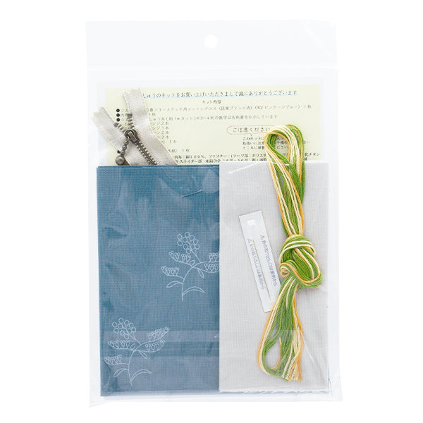 Embroidery kit "Hoshi Akari's embroidery notebook porch Koharu 566" Totsuka Sashimi