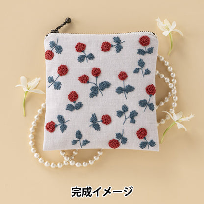 Stickset „Starlight-Stickerei-Notizbuch, quadratisches Täschchen, Kiichigo 586" Totsuka-Stickerei