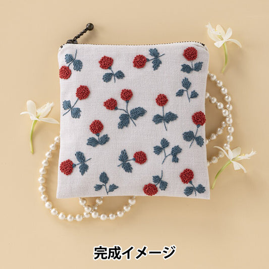 Stickset „Starlight-Stickerei-Notizbuch, quadratisches Täschchen, Kiichigo 586" Totsuka-Stickerei