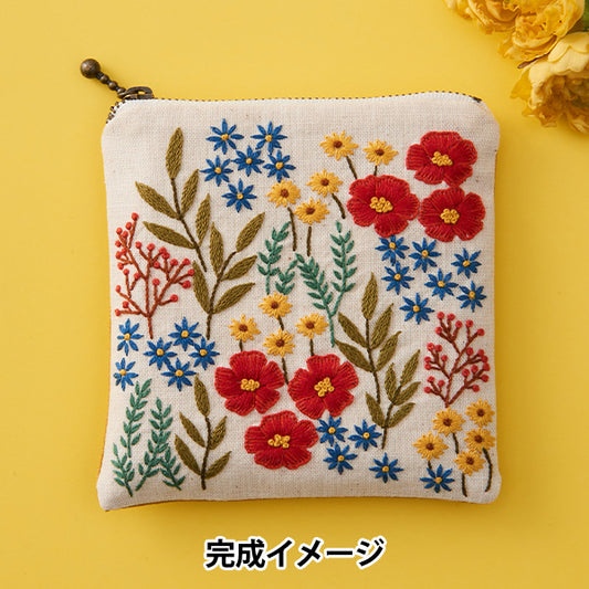 Embroidery Kit "Wild Garden Vibrant Colors 574" Totsuka embroidery