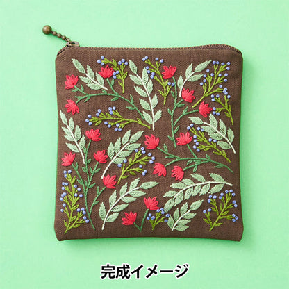 Embroidery Kit "Wild Garden Forest Green 581" Totsuka embroidery