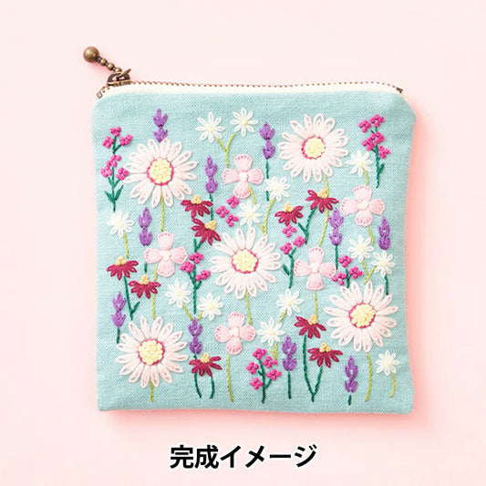 Embroidery Kit "Wild Garden Blossom Pink 582" Totsuka embroidery