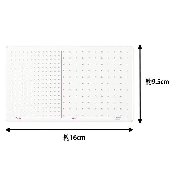 ビーズ 『ビーズ刺し子テンプレート 57784』 Clover クロバー