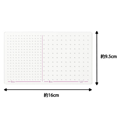 ビーズ 『ビーズ刺し子テンプレート 57784』 Clover クロバー