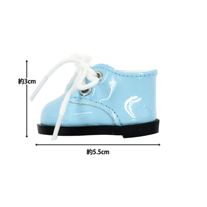 Costume da peluche "MPA Seleziona scarpe smaltata a L size blu chiaro MPA-56D"