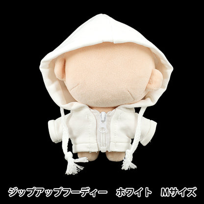 Stofftierkostüm "MPA Kapuzenpullover mit Reißverschluss, Größe M, weiß MPA-101A-M"