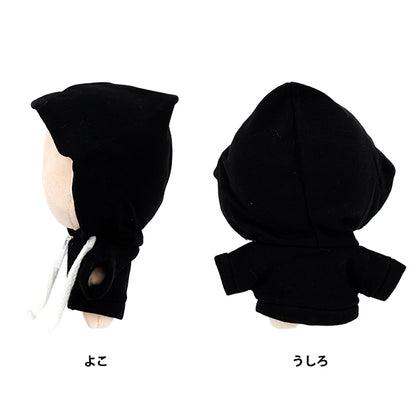 Stofftierkostüm "MPA-Kapuzenpullover mit Reißverschluss, Größe M, Schwarz MPA-101E-M"