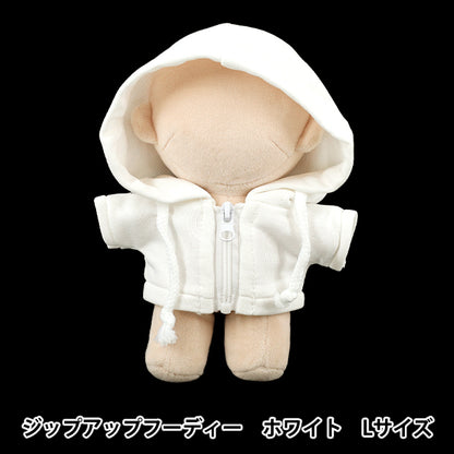 Stofftierkostüm "MPA Kapuzenpullover mit Reißverschluss, Größe L, weiß MPA-101A-L"