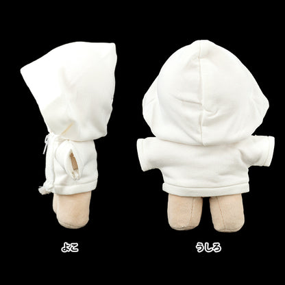 Stofftierkostüm "MPA Kapuzenpullover mit Reißverschluss, Größe L, weiß MPA-101A-L"