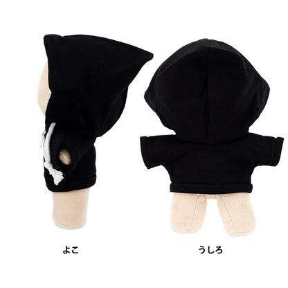 Stofftierkostüm "MPA-Kapuzenpullover mit Reißverschluss, Größe L, Schwarz MPA-101E-L"