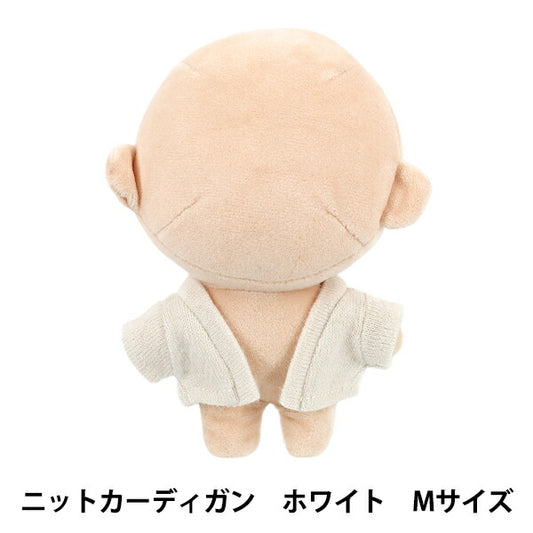 毛絨動物服裝 "mpa 針織開衫 M 碼白色 MPA-102A-M"