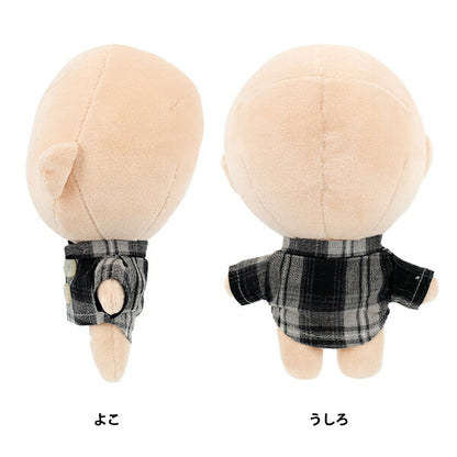ぬいぐるみ衣装 『mpa チェックシャツ Mサイズ ブラック MPA-105C-M』