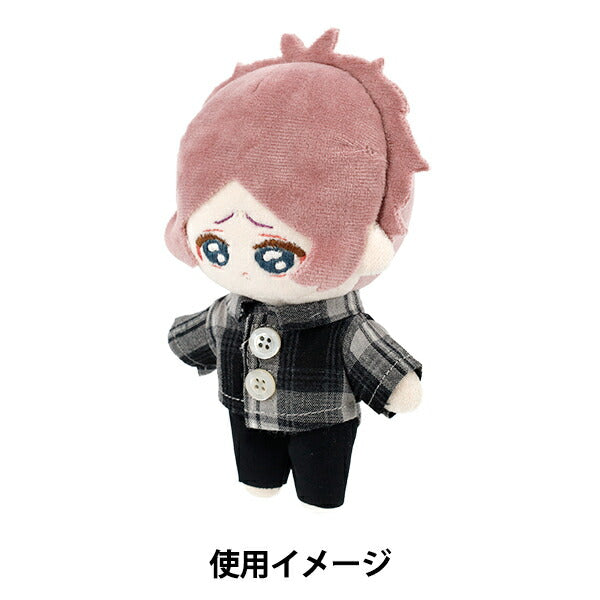 ぬいぐるみ衣装 『mpa チェックシャツ Mサイズ ブラック MPA-105C-M』