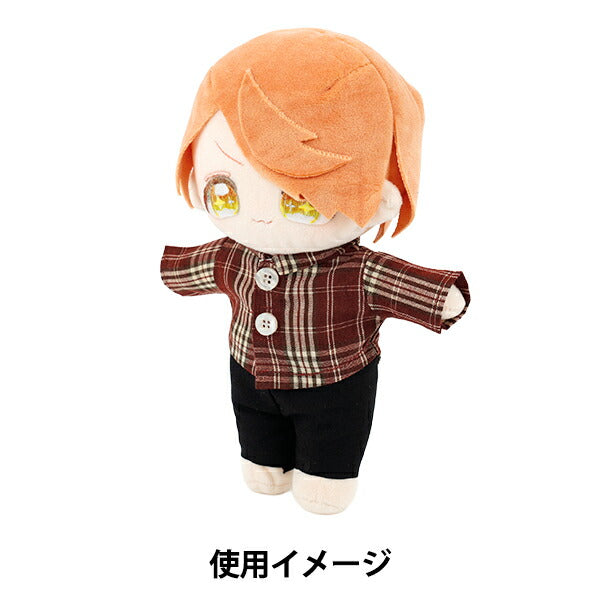 ぬいぐるみ衣装 『mpa チェックシャツ Lサイズ ワイン MPA-105A-L』