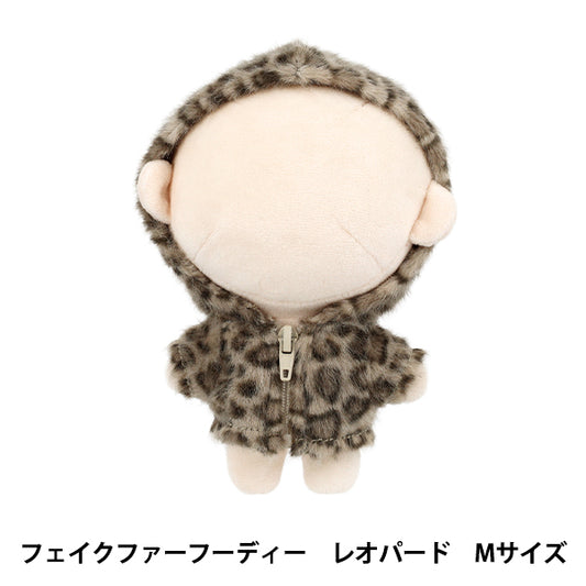 毛絨動物服裝 "mpa 人造毛皮連帽衫 M 碼豹紋 MPA-108A-M"