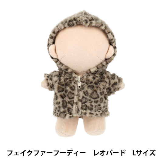 毛絨動物服裝 "mpa 人造毛皮連帽衫 L 碼豹紋 MPA-108A-L"