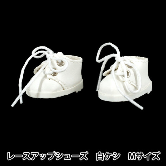 毛絨動物服裝 "mpa 繫帶鞋 M 號白罌粟 MPA-123A"